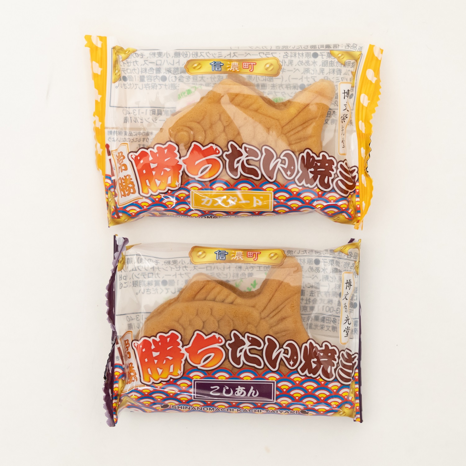 信濃町 勝ちたい焼きこしあん＆クリーム / 個包装 6個（こしあん3個
